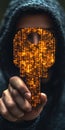 Cyber Security Expert Analyzes Data Key to Strengthen Secure Network Protection and Digital Safety Royalty Free Stock Photo