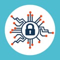 Cyber security icon