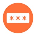 Cyber security icon which can easily modify or edit