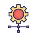 Cyber security Isolated Vector icon which can easily modify or edit Royalty Free Stock Photo
