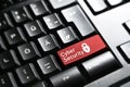 Cyber Security , Keyboard button enter symbol