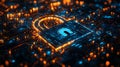 Cyber Security Lock Circuit Board Data Protection
