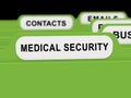 Cyber Security Medical Hack Protection 3d Rendering