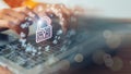 Cyber security and network protection with cybersecurity experts working on secure access internet to protect servers against