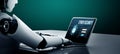 Cyber security system on computer screen protect private information snugly