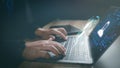 Cyber security technology digital information, lock mark cybersecurity internet, protect attacks from a hacker. concept of