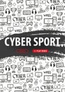 Cyber Sport banner. Esports Gaming. Video Games. Live streaming game match. Vector illustration. Royalty Free Stock Photo