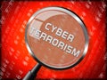 Cyber Terrorism Online Terrorist Crime 3d Rendering