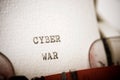 Cyber war text