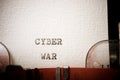 Cyber war text