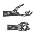 Cybernetic organism. Mechanical hand.