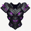Cybernetic Soldier Body Shield Royalty Free Stock Photo
