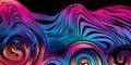 Retro pattern background, trending cyberpunk background, 80s party background, lines pattern, gradient colorful texture