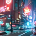 cyberpunk beautiful highly detailed futuristic hyper-realistic city