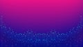 Cyberpunk Circuit Board Background Design Template. Abstract Technology Vector Illustration with Hexagon Texture. Sci-Fi PCB Trace