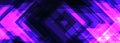 Cyberpunk futuristic dark blue and pink hi tech abstract background digital technology gaming concept.