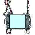 Cyberpunk monitor screen tool