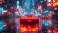 Cyberpunk Street Racer: A Night Out on the Town