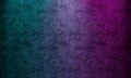 Cyberpunk two tones lighting background. Pink and blue neon color refecting on grunge texture wall. Decorative and exterior design Royalty Free Stock Photo