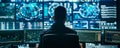 A cybersecurity analyst, a French male, skilled in advanced threat detection and creating robust