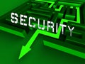 Cybersecurity Business Cyber Security Manager 3d Rendering