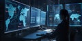 A cybersecurity compliance program ensuring compliance wi two generative AI
