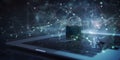 A cybersecurity compliance program ensuring compliance wi two created with generative AI
