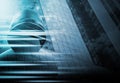 Cybersecurity concept of Hacker and technology design