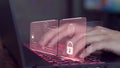 Cybersecurity concepts, logging, data protection, fingerprint scanning