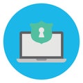 Cybersecurity, internet security Color Vector icon which can easily modify or edit Royalty Free Stock Photo
