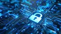 Cybersecurity Lock on Circuit Board Technology