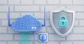Cybersecurity of a Personal Digital Cloud Royalty Free Stock Photo