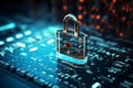 Cybersecurity prioritizes user privacy, utilizing encryption to fortify data protection and security