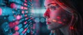 Cybersecurity Professional Protecting Network Integrity