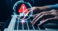 Cybersecurity Risk Assessment Concept Royalty Free Stock Photo