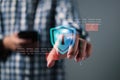 Cyberspace security Protection data, Cyber security, Network data protection, Database hacks, Safety online internet cyber crime.