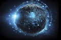 Cyberspace is a term used to describe the digital world or virtual space that exists in the computer networks