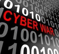 Cyberwar Virtual Warfare Hacking Invasion 3d Illustration Royalty Free Stock Photo