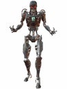 Cyborg 3000-Menace Royalty Free Stock Photo