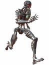 Cyborg 3000-Run Royalty Free Stock Photo