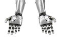 Cyborg arm isolated Royalty Free Stock Photo