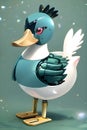 The Cyborg Duck Design AI model is a state-of-the-art artificial intelligence model specifically trained to generate innovative