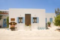 Cyclades architecture Pollonia Milos Royalty Free Stock Photo