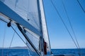 Cyclades islands, Greece. Aegean sea sailing, summer holidays Royalty Free Stock Photo