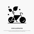 Cycle, Eco, Friendly, Plant, Environment solid Glyph Icon vector