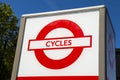 Cycle Hire in Central London Royalty Free Stock Photo