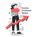 Cycle of investor emotions. Emotions and feelings of character