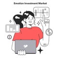 Cycle of investor emotions. Emotions and feelings of character