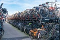 Cycle park in Amsterdam, The Netherlands