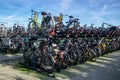 Cycle park in Amsterdam, The Netherlands